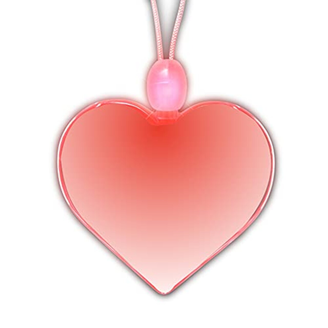 Acrylic 2025 heart necklace